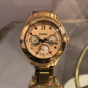Fossil Rose Gold Watch